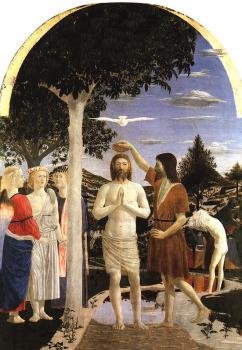 皮耶羅 德拉 弗朗西斯卡 Baptism of Christ